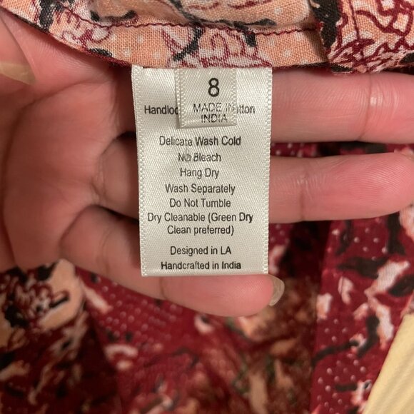 St Roche short sleeve blouse Size 8 NWT - Picture 5 of 8